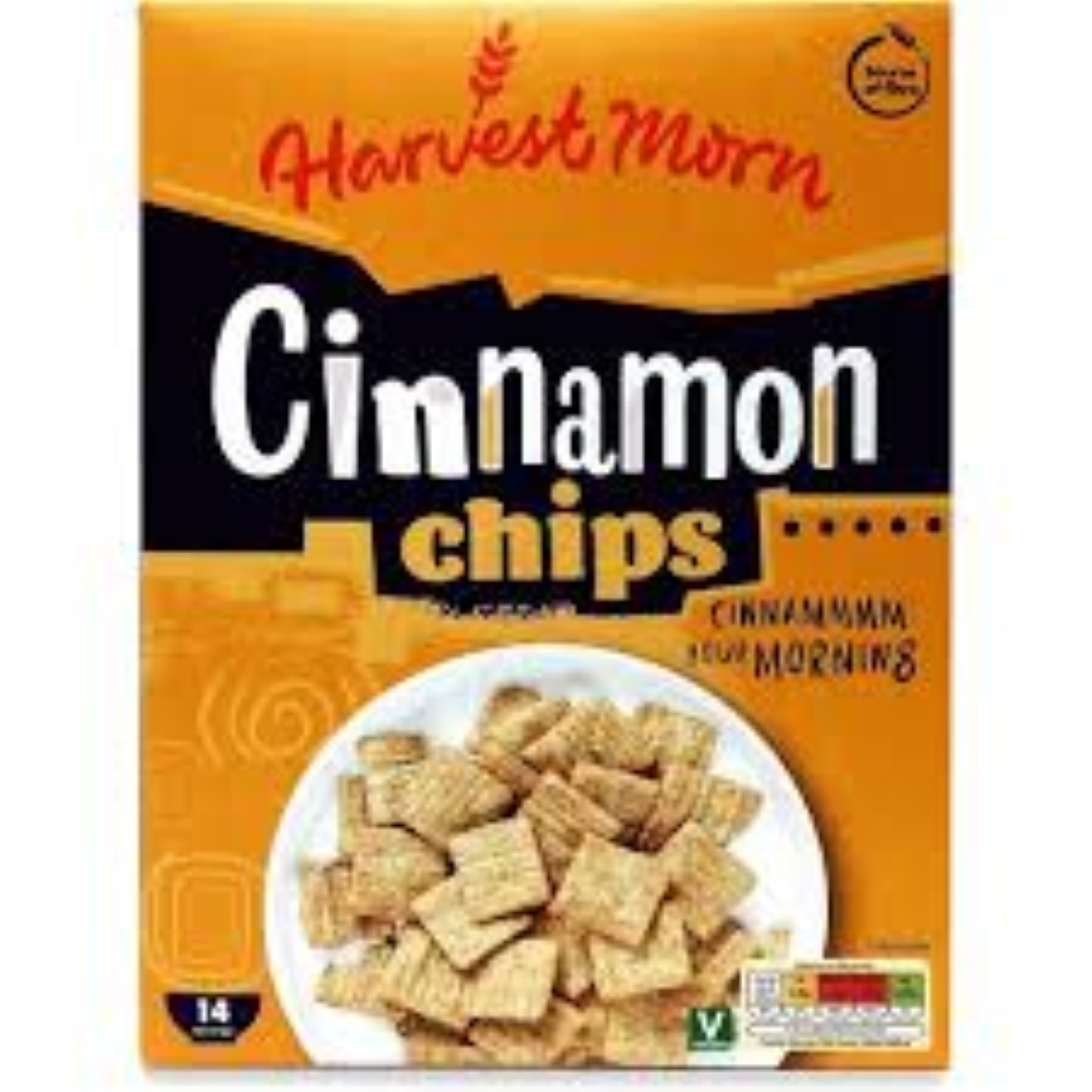 HARVEST MORN CINNAMON CHIPS 565G